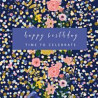 Confetti Party Greeting Card Colour Me Happy by Stephanie Dyment