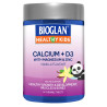Bioglan Healthy Kids Calcium, D3 With Magnesium and Zinc 50 Chewable Tablets