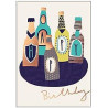 Bottles Greeting Card Capisco