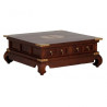 CT 4 Drawer Chinese Coffee Table 100 x 100 cm