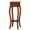 CT 1 Drawer Cabriol Leg Plant Stand