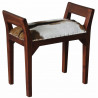 CT Goat Leather Single Stool