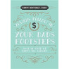 Dad Humour Dads Footsteps Greeting Card