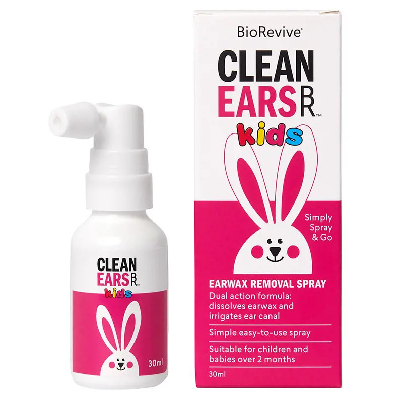 CleanEars Kids Ear Wax Removal Spray 30ml
