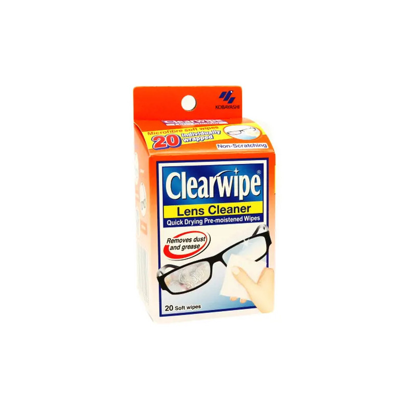 Clearwipe Lens Cleaner 20 Pack