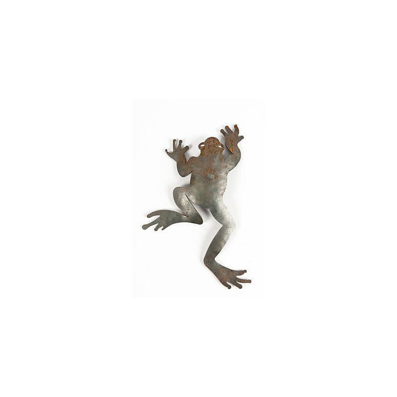 Climbing Frog Magnet Garden Art
