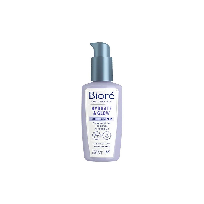 Biore Hydrate & Glow Moisturiser 100ml