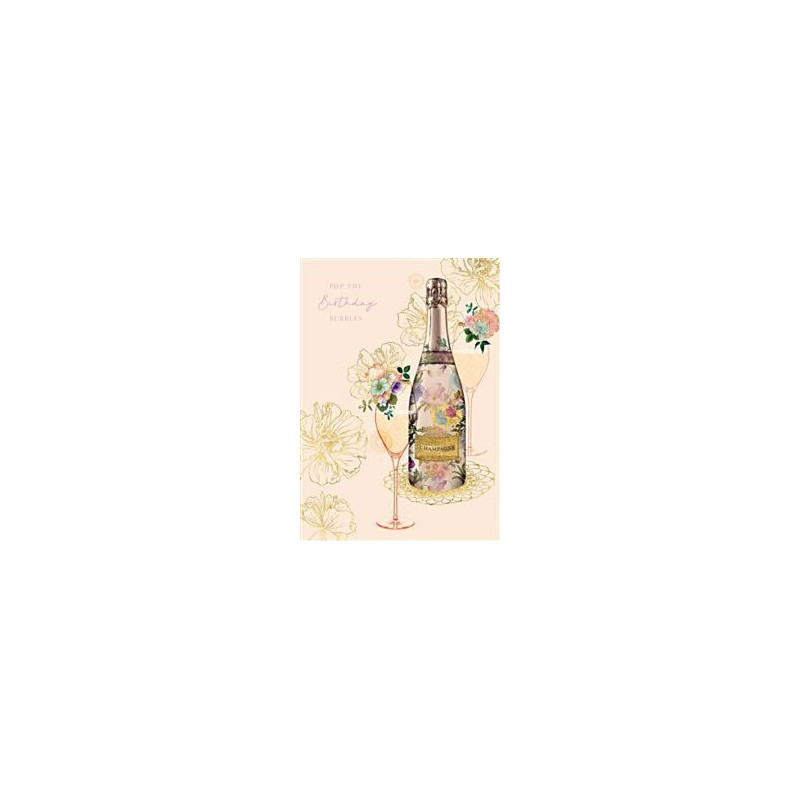 Birthday Bubbles Greeting Card La Fleur Boutique