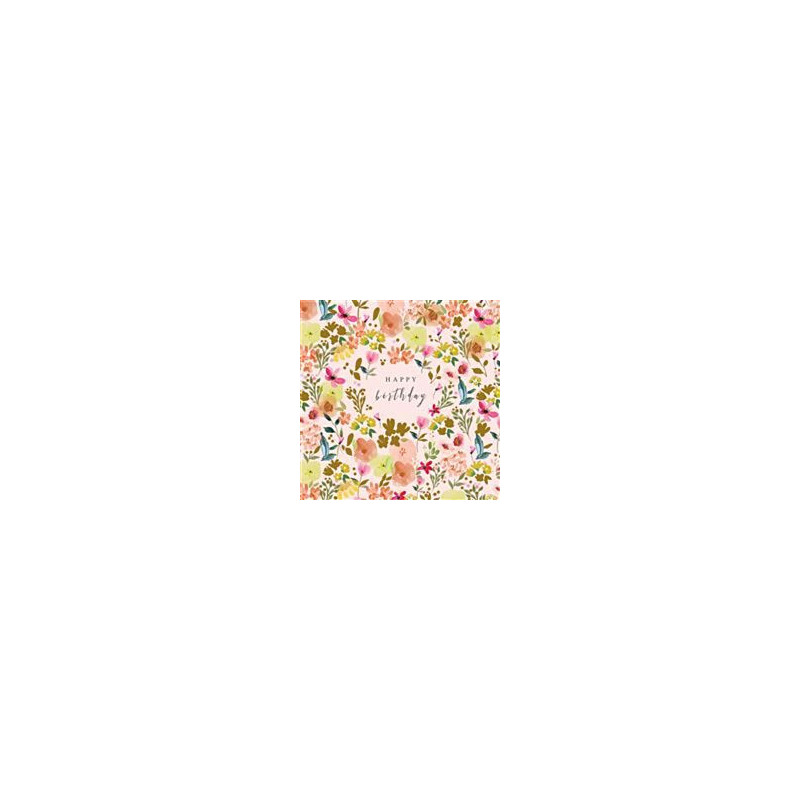 Blooming Beauty Greeting Card Colour Me Happy by Stephanie Dyment