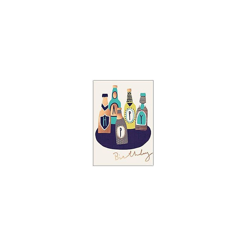 Bottles Greeting Card Capisco