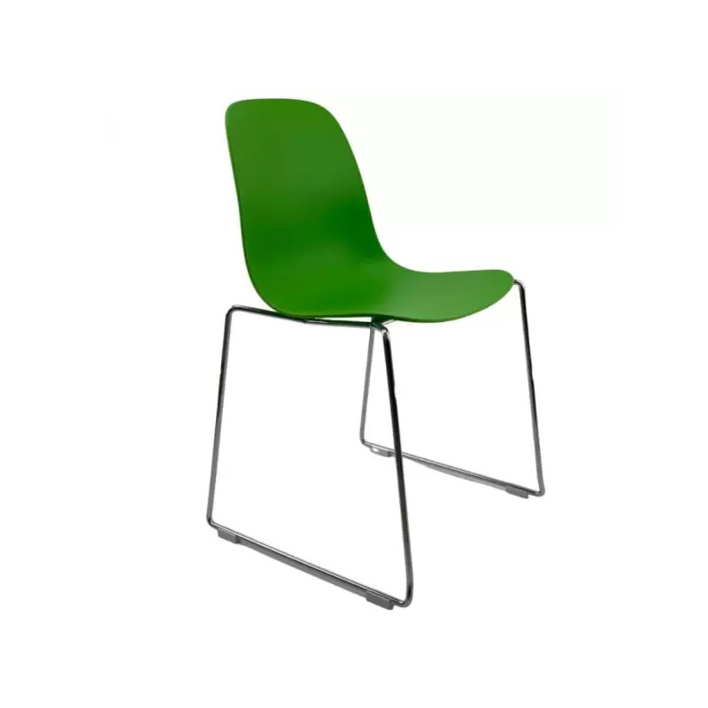BROOKLYN Forest Green Ergonomic Visitor Chair