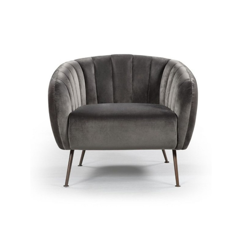 BT Monica Arm Chair with Velvet Fabric