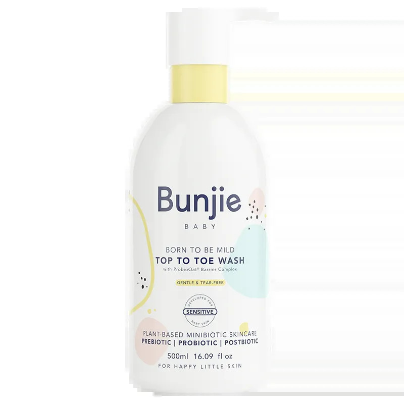 Bunjie Born to be Mild Top to Toe Baby Wash 500ml