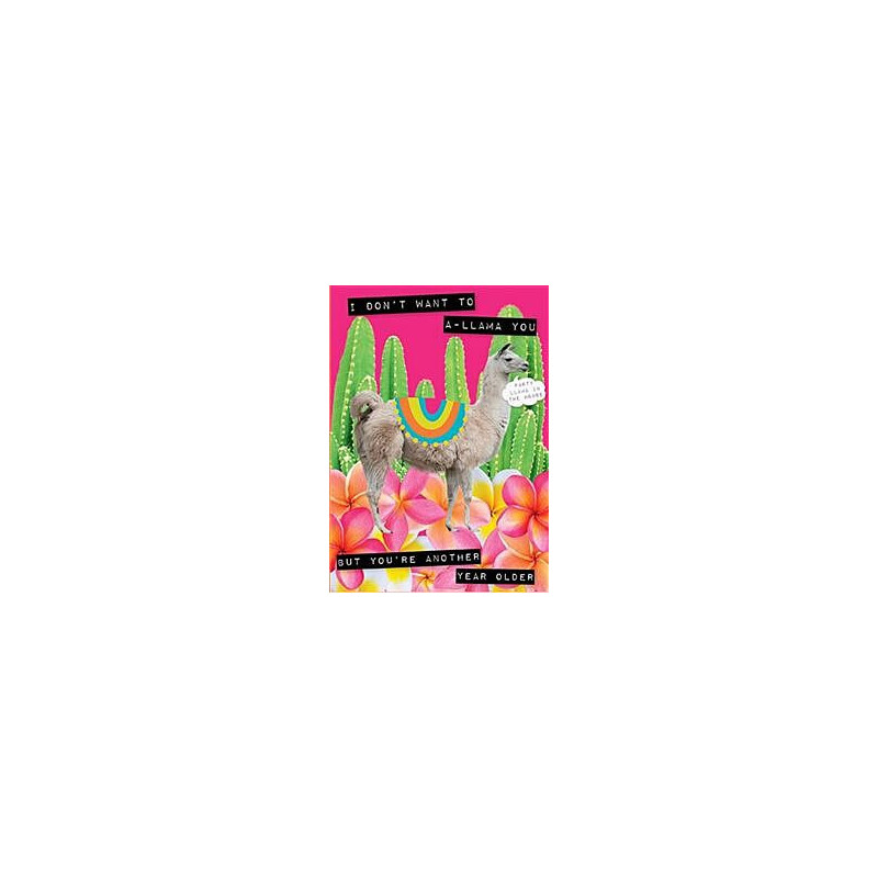 Allama You Greeting Card Comic