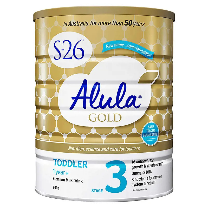 Alula S-26 Gold Stage 3 Toddler Milk Drink 1 Year+ 900g