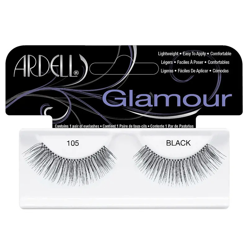 Ardell Eyelashes Glamour 105 Black 1 Pair