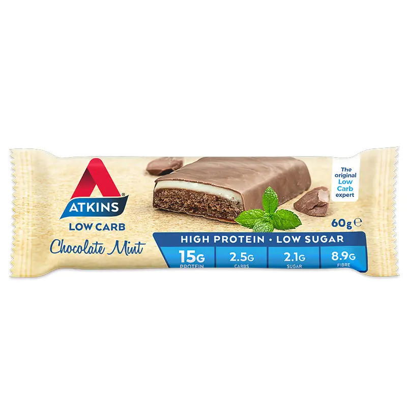 Atkins Low Carb Chocolate Mint Bar 60g