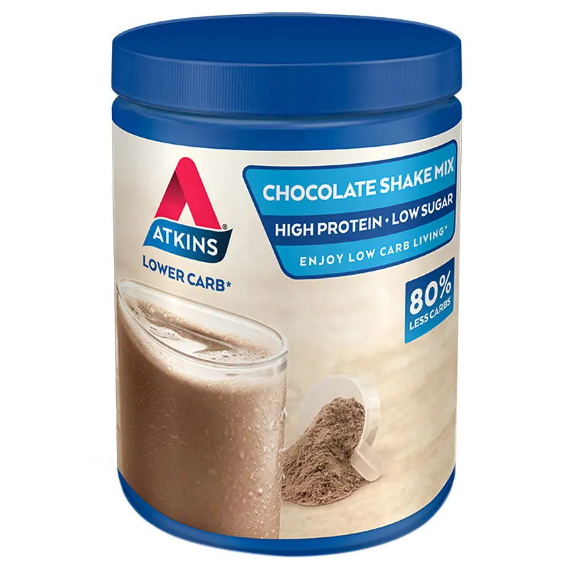 Atkins Low Carb Protein Shake Mix Chocolate 330g