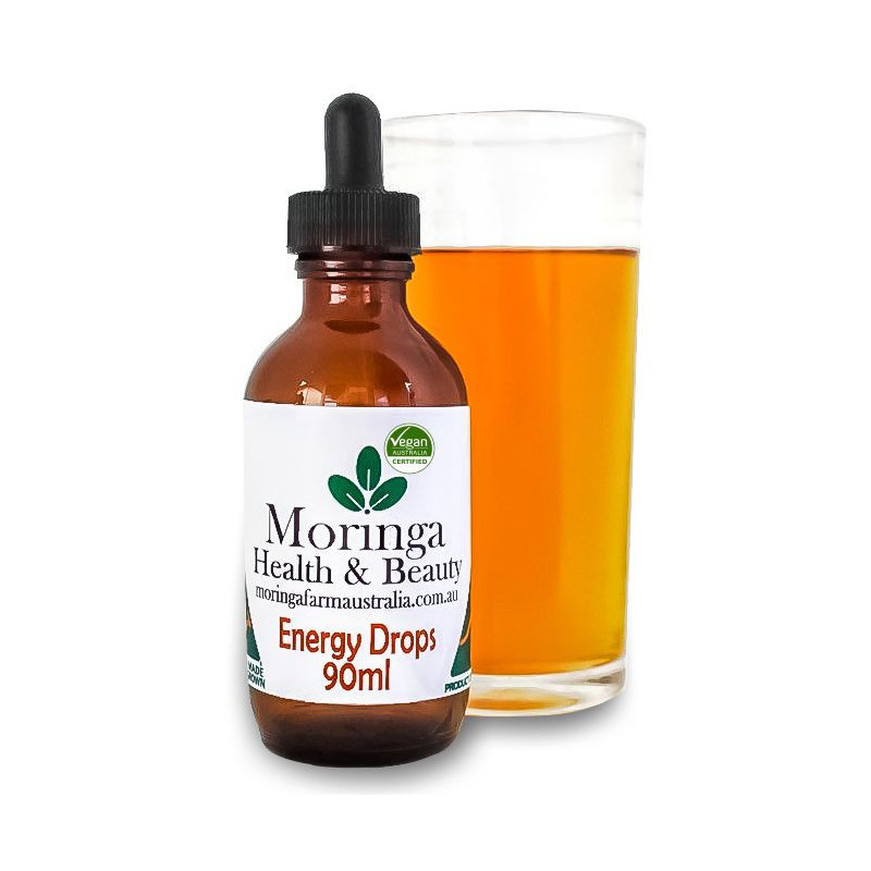 Australian Moringa Concentrated Drops for Nutrient Energy Drinks