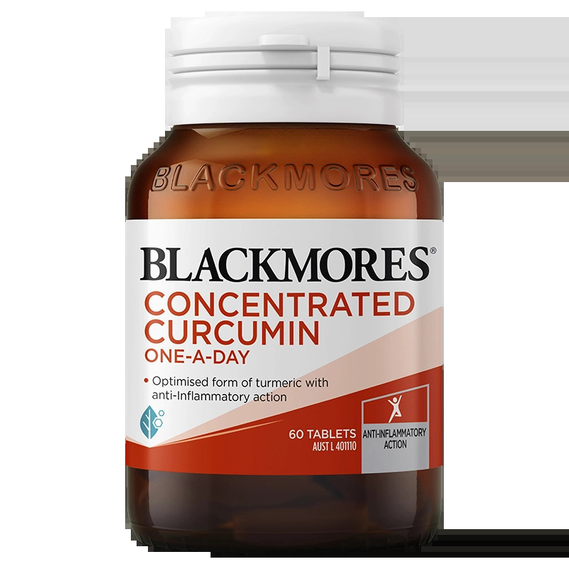 Blackmores Concentrated Curcumin One-A-Day 60 Tablets