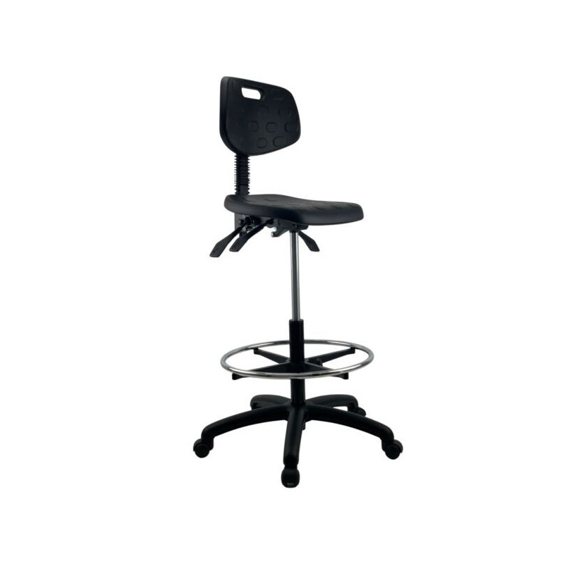 BLACKWELL Eco Lab Nylon Base Drafting Office Chair