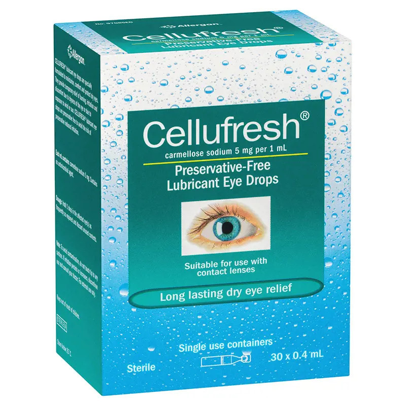 Cellufresh Lubricating Eye Drop 30 x 0.4ml Vials