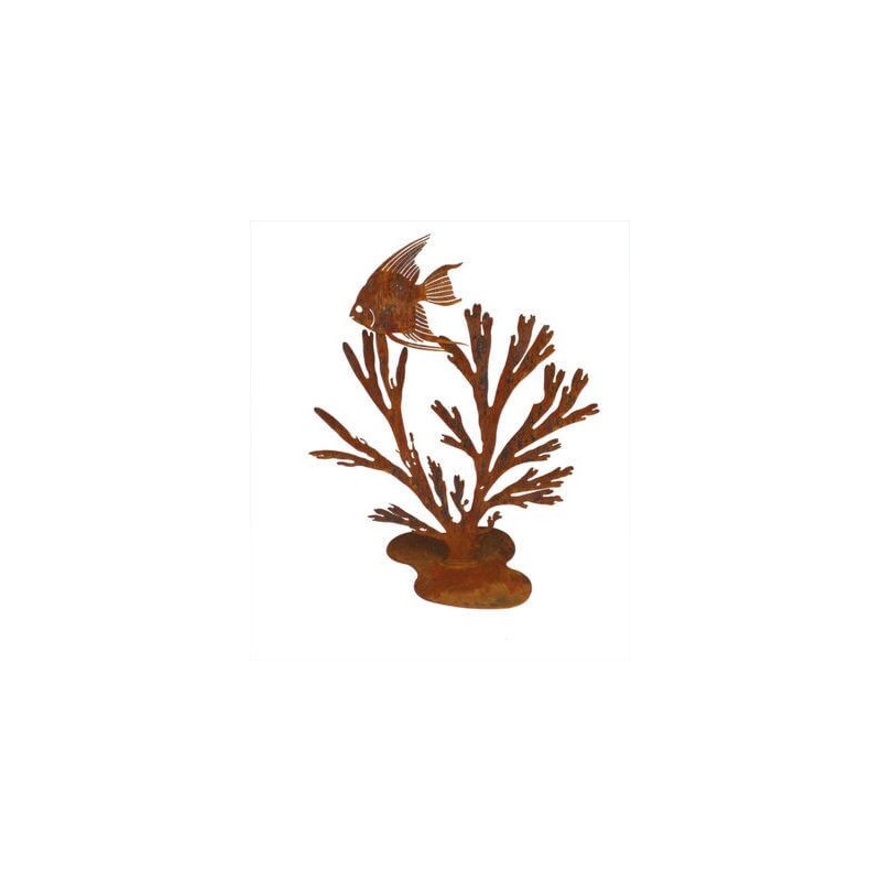 Angel Fish in Kelp Garden Art