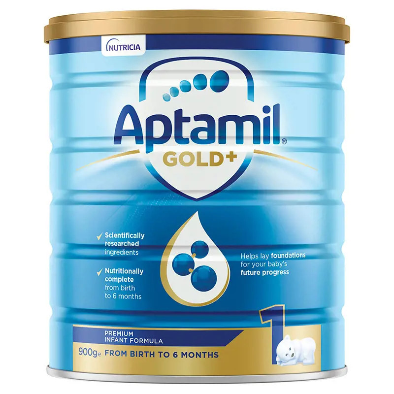 Aptamil Gold+ 1 Infant Formula From Birth To 6 Months 900g