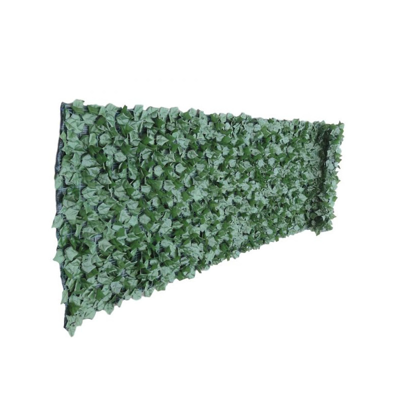 Artificial Ivy Leaf Hedging & Privacy Screen (shade cloth backing) 3m x 1m Roll