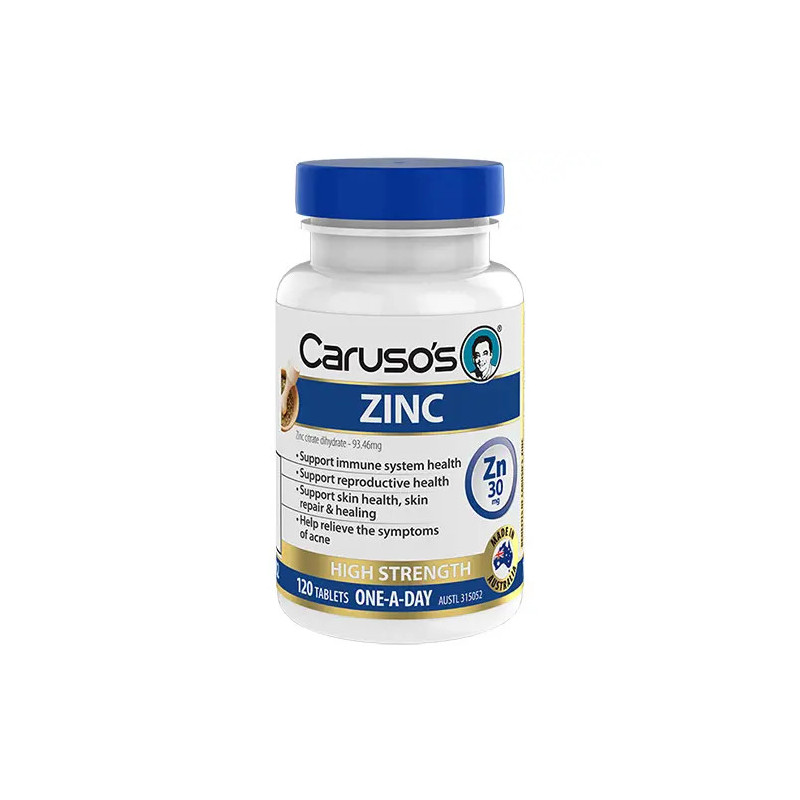 Caruso's Zinc 120 Tabs