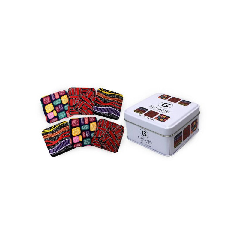 COASTERS, J.HUDSON SET 6