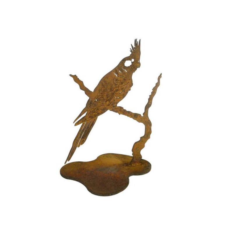 Cockatiel Stand Garden Art