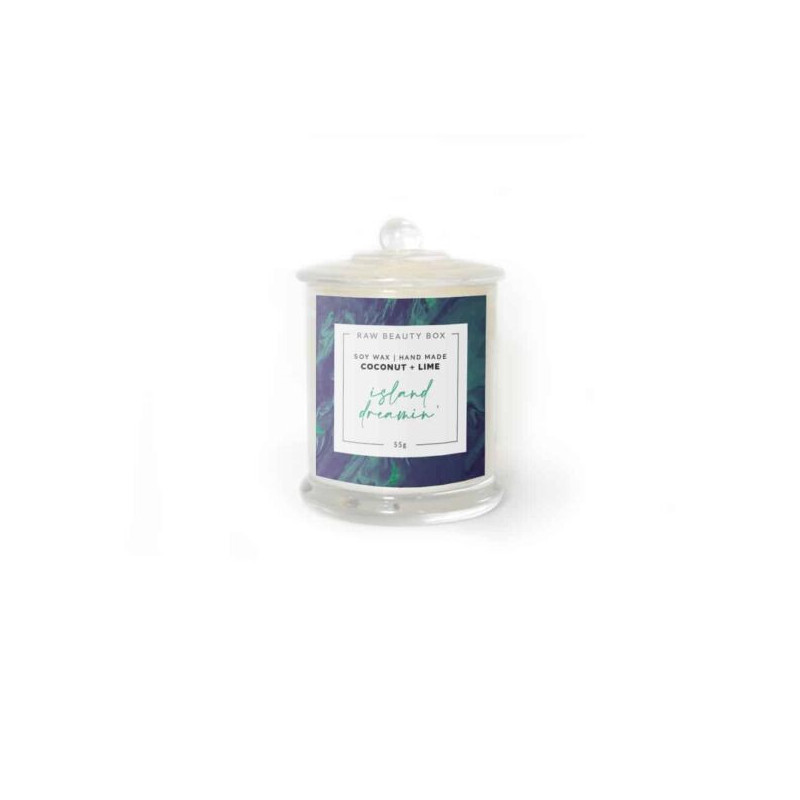 Coconut + Lime Hand Poured Soy Aromatherapy Candle