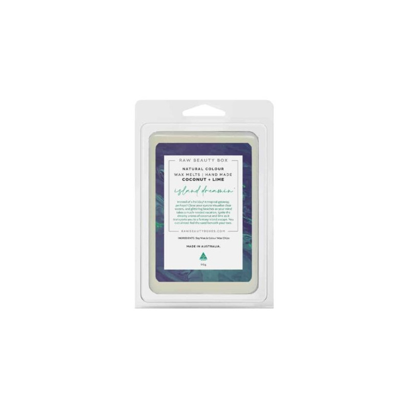Coconut + Lime Natural Colour Wax Melt