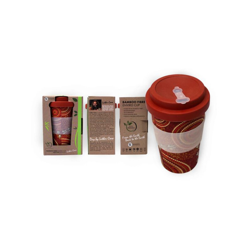 COFFEE CUP, BAMBOO ENVIROWARE LUTHER CORA DRY
