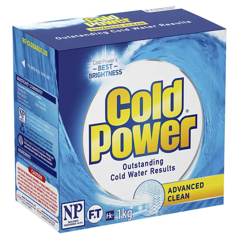 Cold Power Advanced Clean Laundry Powder 1Kg