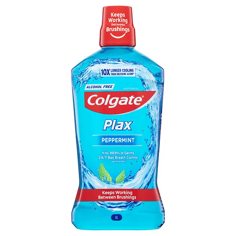 Colgate Plax Mouth Rinse Peppermint 1 Litre