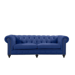 BE Chesterfield 3 Seater Sofa in Velvet