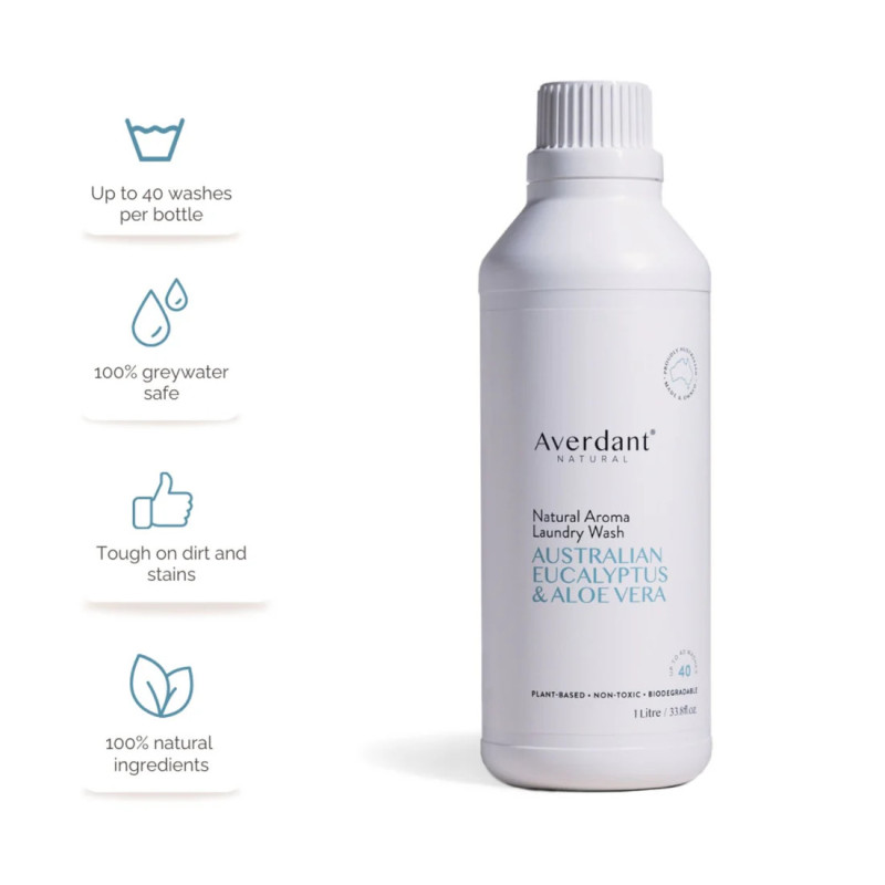 Averdant Aroma Laundry Wash | Australian Eucalyptus & Aloe Vera