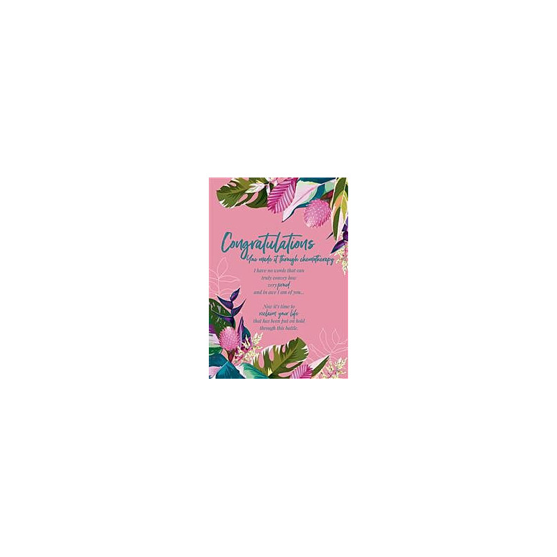 Congratulations Greeting Card Care