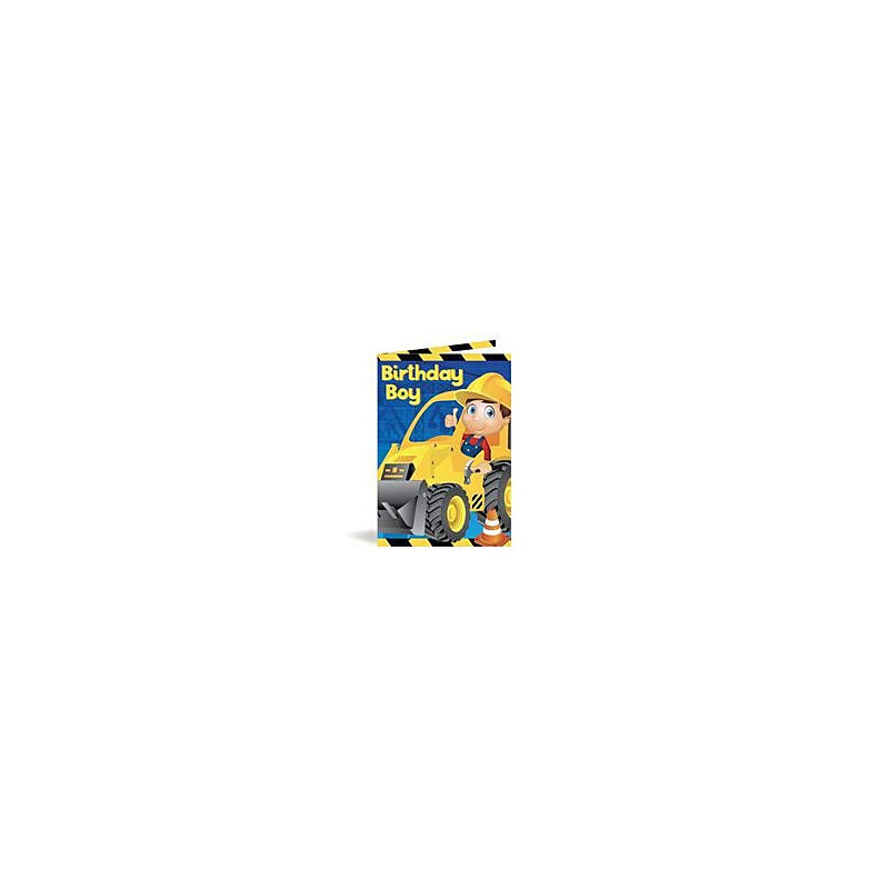 Construction Greeting Card