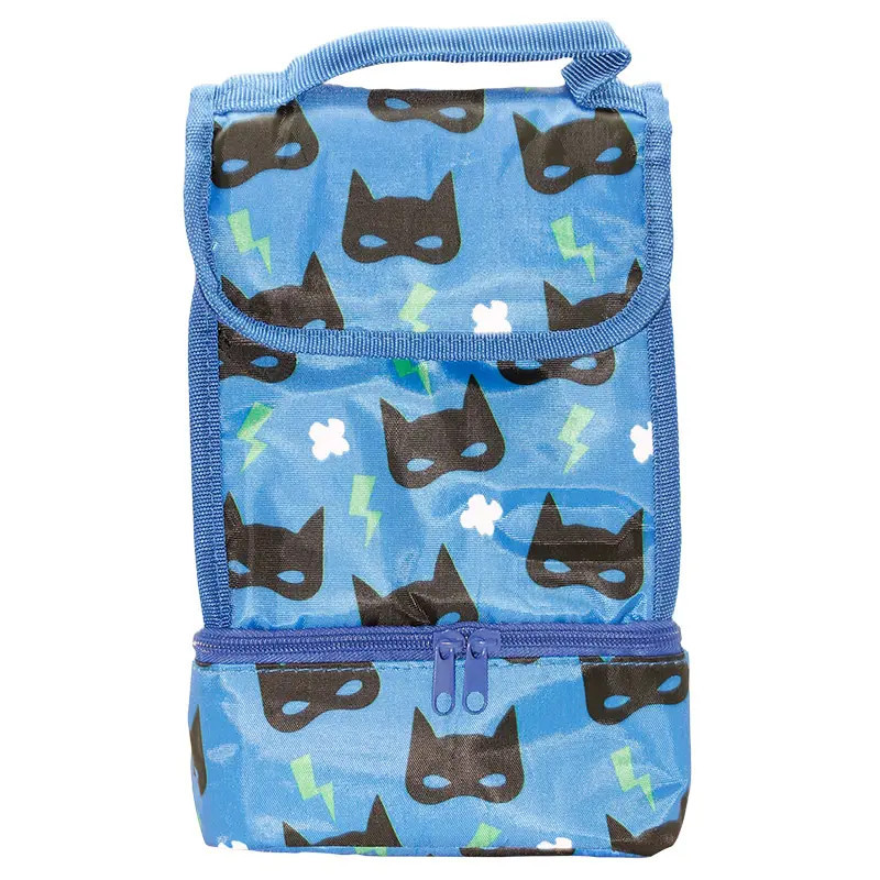 Cooler Lunch Bag Double Deck - Superheros