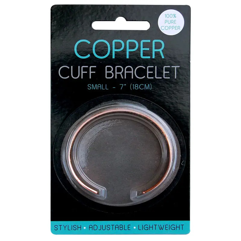 Copper Bracelet Adjustable Cuff