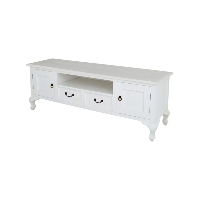 CT 2 Door 2 Drawer Queen Ann Entertainment Unit