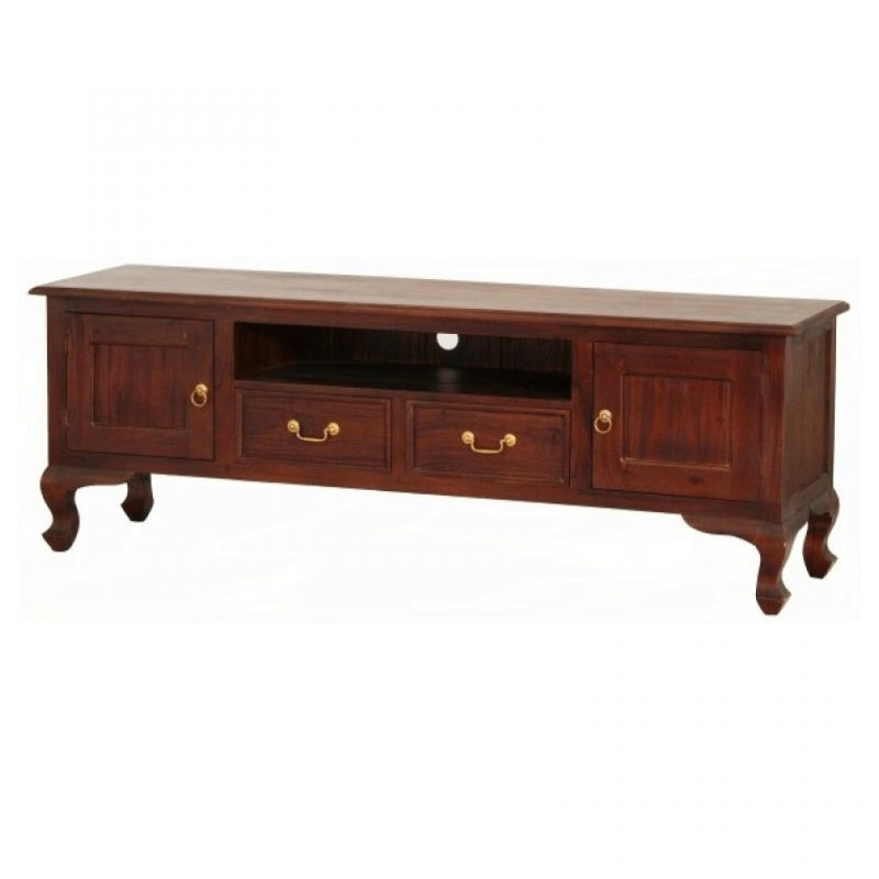 CT 2 Door 2 Drawer Queen Ann Entertainment Unit