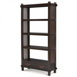 CT 2 Drawer Diamond Open Bookcase