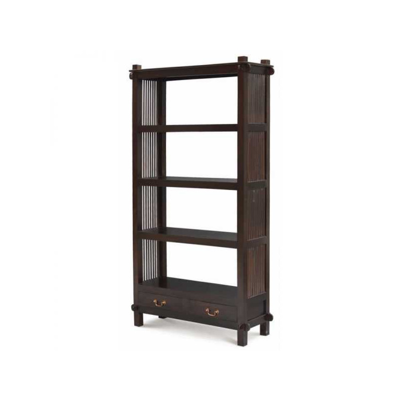 CT 2 Drawer Diamond Open Bookcase