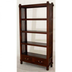 CT 2 Drawer Diamond Open Bookcase