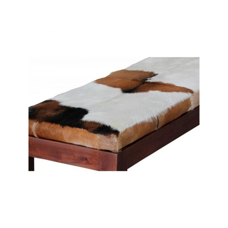 CT 2 Seater Goat Leather Bench