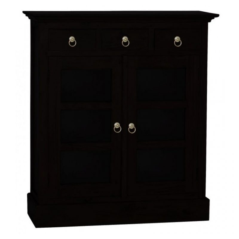 CT 3 Drawer Small Display Cabinet